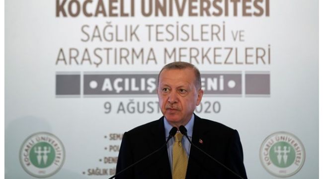 Cumhurbaşkanı Erdoğan'dan maske uyarısı
