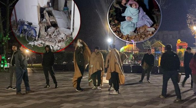 Depremi anlatmak için bağlanmıştı! Muhabir sesi titreye titreye konuştu: