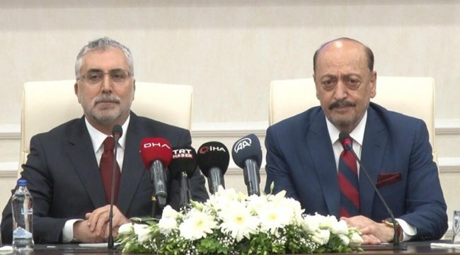 Çalışma Bakanlığı'nda devir teslim yapıldı