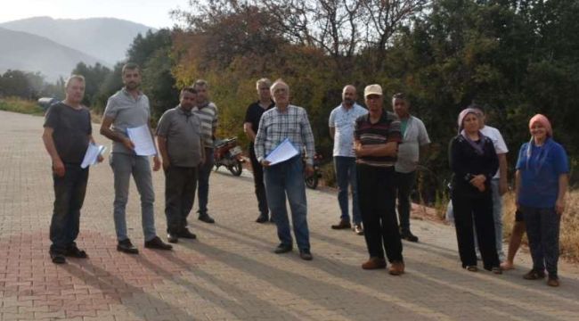 Köylülerden zeytinyağı fabrikasına karşı imza kampanyası
