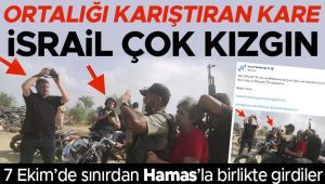 Ortalığı karıştıran kare! İsrail kızgın: 7 Ekim’de sınırdan Hamas’la birlikte girdiler