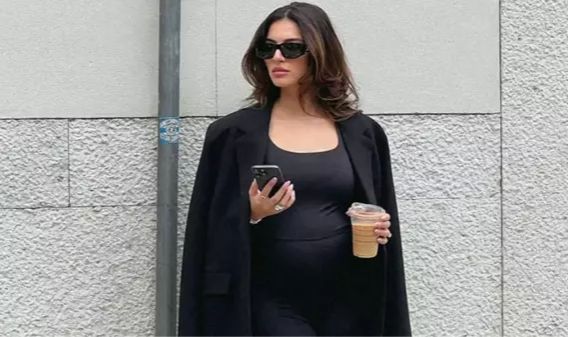 Hamilelik heyecanı yaşayan Melisa Aslı Pamuk'tan karnı burnunda pozlar