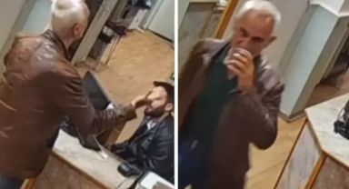 Özgür Özel'e tokat atan şahsın saldırı öncesi görüntüleri ortaya çıktı