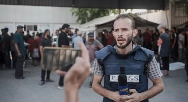Gazeteci Vedi Ebu Suud'dan Gazze'de Açlık Grevi: 'Çocuklar Açlıktan Ölüyor'